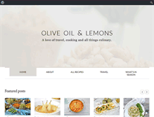 Tablet Screenshot of oliveoilandlemons.com